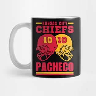 Kansas City Chiefs Pacheco 10 American Football Retro Mug